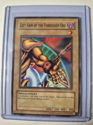 Left Arm of the Forbidden One DLG1-EN021 Dark Legends Unlimited Lightly Played - Image 1 of 2