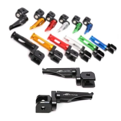 Clavijas de pie negras Shinobi Rider extensión de 25 mm para Aprilia Tuono 125 17-22 21 20 Foto 1 de 4