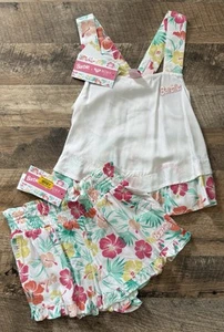 Roxy Girl Barbie 2 Pc Short Set Sz 8 Small S NW T - Picture 1 of 5