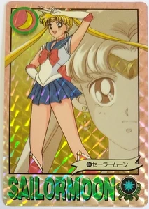 Sailor Moon R Graffiti Partie 3 Bandai Prism Card 86 SAILOR MOON 1994 - Picture 1 of 2
