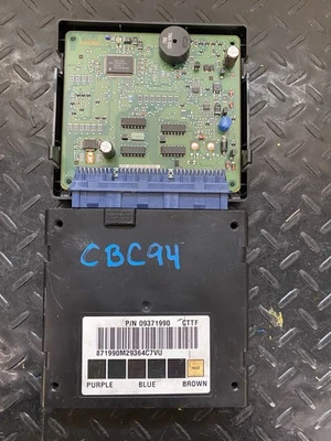 Módulo de control de carrocería OEM 1999-2001 Chevrolet Silverado Tahoe S10 BCM | 09371990 Foto 1 de 3