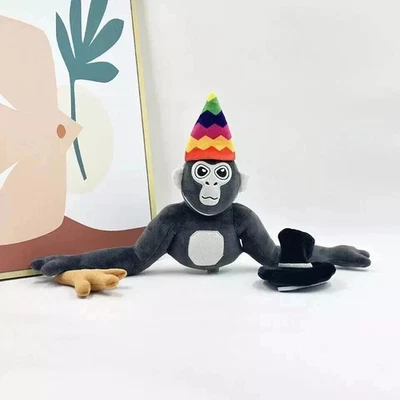 Muñeca de Peluche Gorilla Tag Juguete 8" Mono Gorila Tag Juego para Fans Niños Envío desde EE. UU. Foto 1 de 4