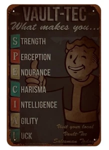 Fallout SPECIAL weathered style Metal Sign, gaming, tv series - Picture 1 of 2