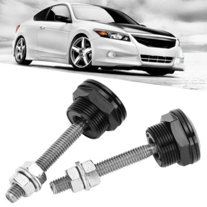 2x Universal Motorhaubenstift Motorhaubenschloss Schnellverschluss Druckknopf Stoßstange Clip Riegel - Bild 1 von 17