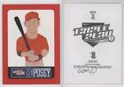 2013 Panini Triple Play Player Stickers Red Border Buster Posey #21