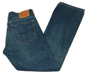 Pantalones de mezclilla para hombre 527 Levi's corte bota premium etiqueta azul 32x32 medida talla 30x31 - Imagen 1 de 6