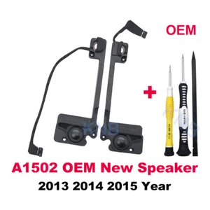 New Left and Right Speaker For Macbook Pro Retina 13" A1502 with Tool 2013-2015 - Afbeelding 1 van 6