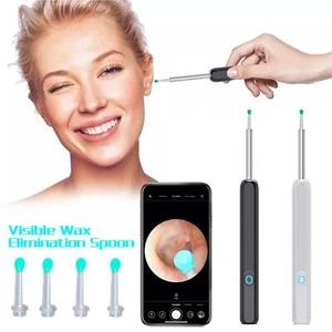 Ear Wax Removal Visual Endoscope Otoscope HD Camera Wireless Ear Cleaner ST - Picture 1 of 13