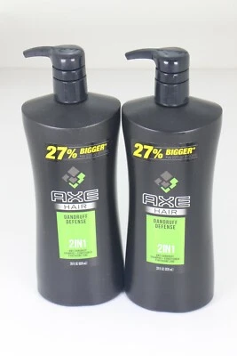 READ 2 x AXE Dandruff Defense 2in1 Shampoo + Conditioner Zinc 28 oz - Image 1 of 2