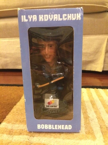 BLUELAND ILYA KOVALCHUK NHL Atlanta Thrashers Bobble Bobblehead New In Box Cover