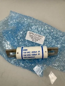 700 V, 200 A, Fast Semiconductor Fuse GE P/N 2379651 - Picture 1 of 1