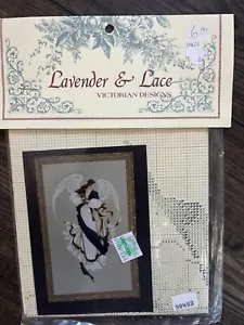 Lavender & Lace Angel of Hope Cross Stitch Pattern LL13 NIP - Picture 1 of 2