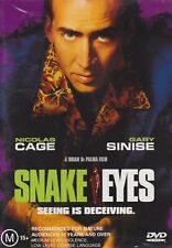 Snake Eyes Dvd Nicholas Cage Thriller - Region 4 Australia