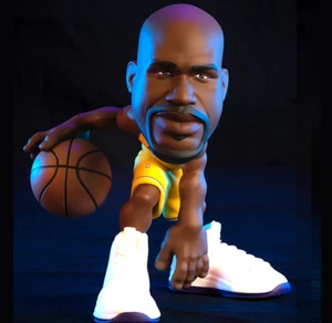 2022 smALL-STARS NBA LEGENDS SHAQUILLE O'NEAL LAKERS 6" MINI FIGURE IN STOCK - Picture 1 of 2