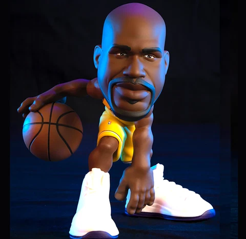 2022 smALL-STARS NBA LEGENDS SHAQUILLE O'NEAL LAKERS 6" MINI FIGURE IN STOCK Cover
