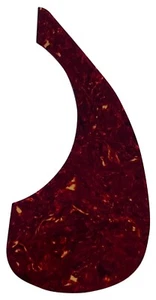 Pickguard For Yamaha FG-180 Acoustic Self Adhensive Style Guitar RED TORTOISE - Picture 1 of 2