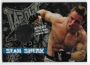 2010 TOPPS UFC MAIN EVENT TAPOUT FIGHTER RELIQUIA INDOSSATA Sean Sherk #TTRSS - Foto 1 di 1