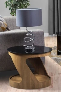 Brand New Oak Side / Lamp Table (JF304) - Picture 1 of 3