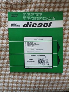 Revue Technique Ford 5000 5095 7000moteurs ford 2500 2713 E Rt agricole tracteur - Picture 1 of 11
