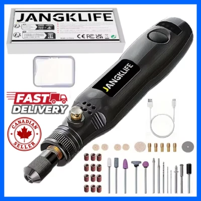 USB Cordless Rotary Tool Kit Mini Engraving Pen Drill for DIY Wood Metal Glass - Image 1 of 4