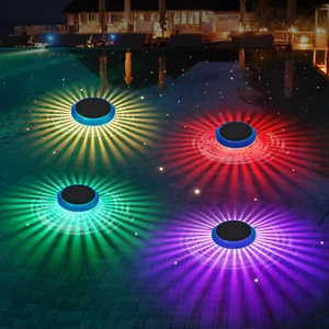 Floating Pool LightsSolar Pool Lights with RGB Color Changing IPX6 Waterproof... - Picture 1 of 12