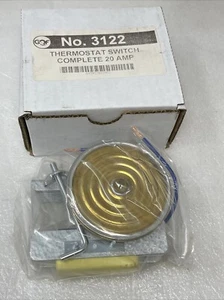 Interruptor termostático oblea completo de 20 amperios GQF 3122, para Hova Bator, nuevo en caja - Imagen 1 de 8