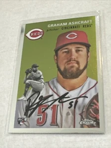 2024 Topps Chrome Platinum Graham Ashcraft Rookie NM - Picture 1 of 2