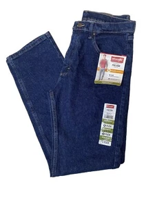 Pantalones de mezclilla para hombre Wrangler talla 32 x 34 Five Star Premium Flex ajuste regular nuevos con etiquetas - Imagen 1 de 6