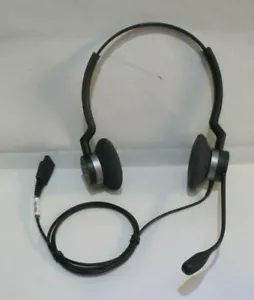 Jabra BIZ 2300 QD Duo Headset 2309-820-104  FREE UK Delivery - Picture 1 of 3