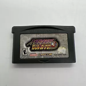 GBA Mega Man Battle Network 3: White Version Nintendo GameBoy Advance. Cart Only - Picture 1 of 3