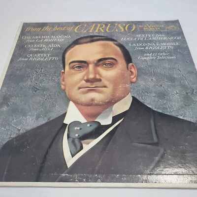 Caruso From The Best Of Caruso Vinyl LP Italian Opera Vintage USA - Image 1 of 4