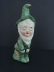 Vintage Pottery Ceramic Green Pixie  Ornament; H - 4.5 cms. - SEE DESCRIPTION