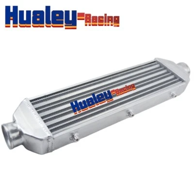 Intercooler universal 28,1*7,5*2,8" montaje frontal tubo de aluminio y aleta turbo Foto 1 de 4