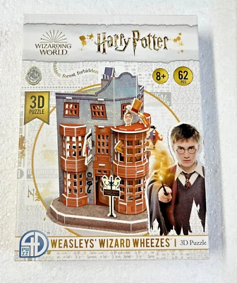 Harry Potter 3D Puzzle Weasley's Wizard Wheezes CubicFun Spiel-Neu & Versiegelt
