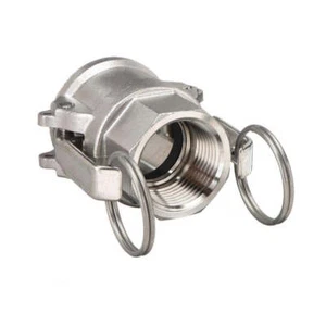 Cam & Groove 3LW99 Type D Coupling 1" Female Coupler x FNPT 100D 316 SS Coupler - Picture 1 of 1