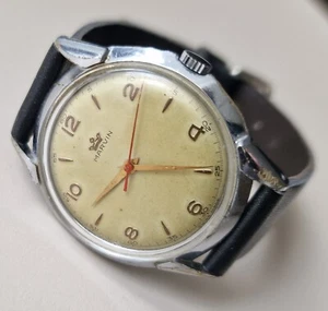 Vintage MARVIN Big Size 560 15J 3Adjs Swiss From 50's - Picture 1 of 22
