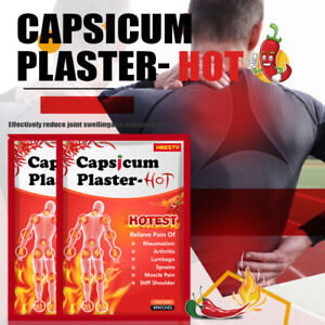 8-24X Capsicum Plaster TIGER Hot Pain Relieving Patches Muscle Joints Relief UK~