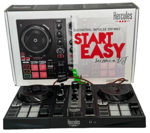 Hercules DJControl Inpulse 200 MK2 2-Deck DJ-Controller Mischpult - Bild 1 von 7