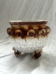 Antique Italian Art Nouveau Heavy Ceramic Planter - Picture 1 of 9