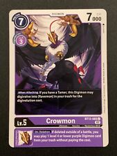 Crowmon | BT13-085 C | Purple | Versus Royal Knights | Digimon TCG