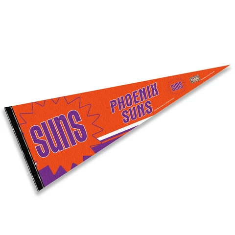 Phoenix Suns Throwback Retro Vintage Full Size Pennant Flag Banner Cover