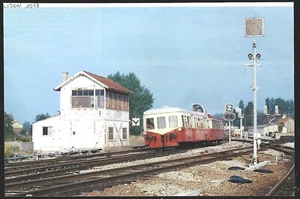 1988 -- GARE DE LISON . PASSAGE D AUTORAIL EN 1978 . 3Y573 - Foto 1 di 1