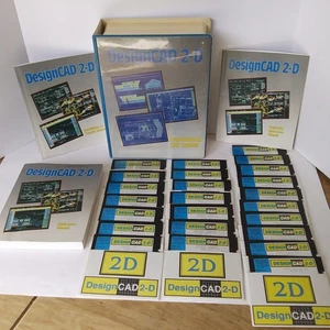 DesignCAD 2-D Professional CAD System BasicCad Reference Manual 24 - 5.25 Disks - Picture 1 of 15