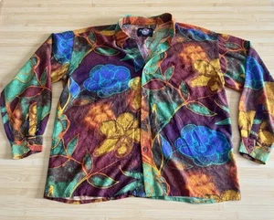 Camicia manica lunga Jams World edizione uomo floreale XL - Foto 1 di 5