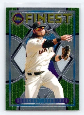 2022 Topps Finest Flashbacks #148 Brandon Crawford San Francisco Giants - Image 1 of 2