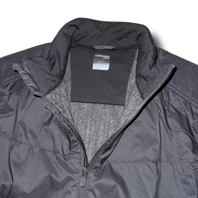 Chaqueta ICEBREAKER Grande MerinoLOFT Descendente Híbrida Capa Media Lana Cremallera Frontal Foto 1 de 4