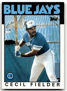 1986 Topps #386 Cecil Fielder Toronto Blue Jays RC NR-MINT NO RESERVE! - Picture 1 of 2