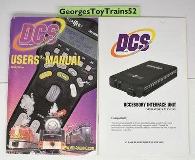 MTH DCS DIGITAL COMMAND SYSTEM USER'S MANUAL 3RD EDITION + AIU OPERATOR'S MANUAL - Image 1 of 4