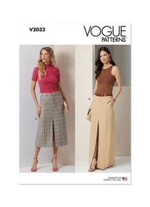 Vogue Misses Skirt in Two Lengths Sewing Pattern V2032 - Picture 1 of 7