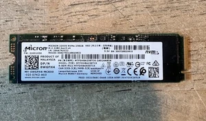 Micron 2200S 256GB M.2 GEN 3x4 PCIe NVMe 2280 OWGFH4 - Afbeelding 1 van 2